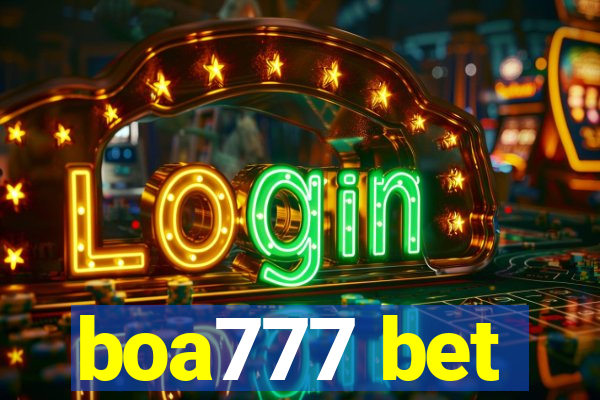 boa777 bet